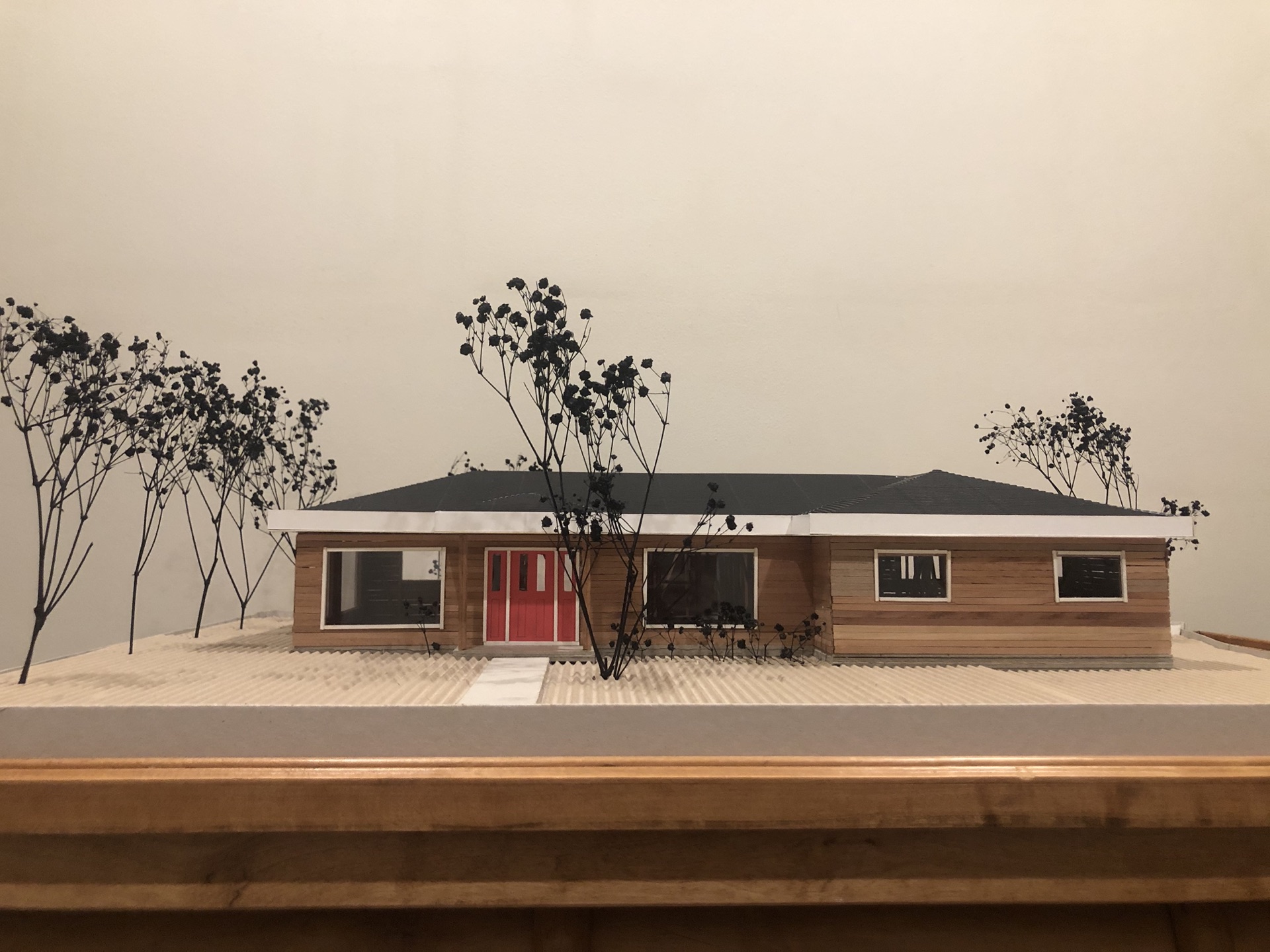 Maquetas — Modelo completo del Galpón de Esquila
